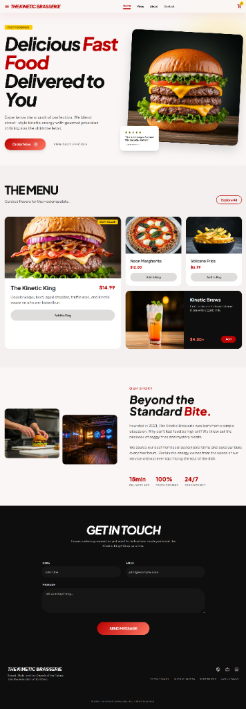 StitchFood Website