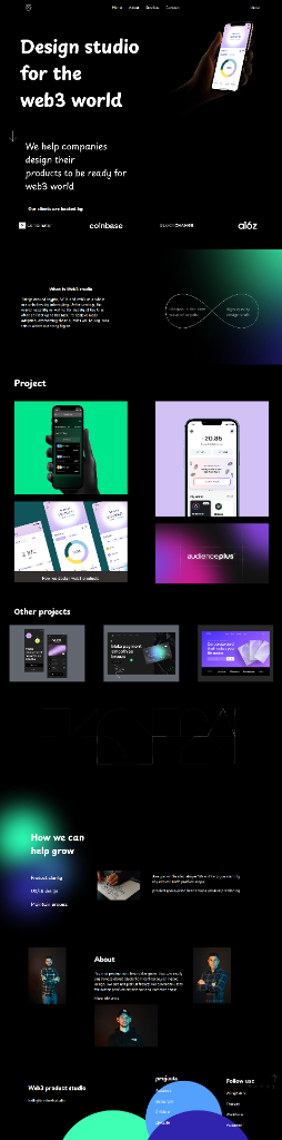 Web3 Product Studio - Digital Product & Blockchain Design